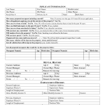 Rental Application Form 