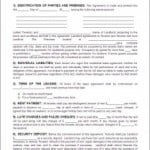 Restaurant Lease Agreement Template 