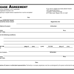 Restaurant Lease Agreement Template 