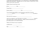 Sample 30 Day Eviction Notice