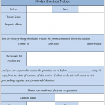 Sample 30 Day Eviction Notice