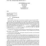 Sample Legal Demand Letter For Payment 