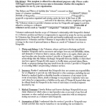 Sample Liability Waiver Form 