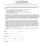Sample Waiver Of Liability Form 