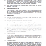 Service Contract Template 