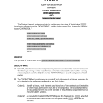 Service Contract Template 