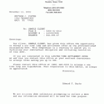 Settlement Letter Sample 
