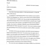 Free Signed Affidavit Example Forms Signed Affidavit Example