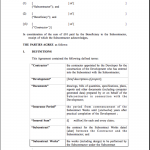 Free Subcontract Agreement Form Forms Subcontract Agreement Form
