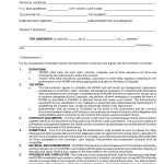 Subcontractor Agreement Form 