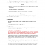 Subcontractor Agreement Form 