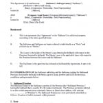 Sublease Contract Template 