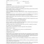 Sublease Contract Template 