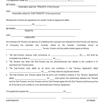 Free Subletting Agreement Template Forms Subletting Agreement Template