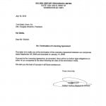 Termination Letter 