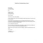 Termination Letter Template