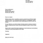 Termination Letter Template
