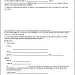 Termination Of Contract Form 