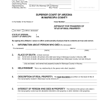 Free Title Of Property Forms Title Of Property