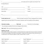 Travel Trailer Bill Of Sale Form 