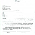 Travel Trailer Bill Of Sale Form 