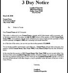 Vacate Notice 