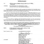 Vacate Notice 