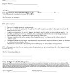 Vacate Notice 