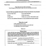 Free Waiver Form Forms Waiver Form