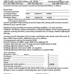 Printable Wedding Dj Contract Form Wedding Dj Contract