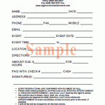 Printable Wedding Dj Contract Form Wedding Dj Contract