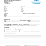 Wedding Photography Agreement