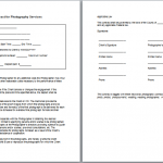 Wedding Photography Contract Template
