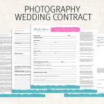 Wedding Photography Contract Template