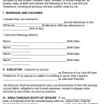 Will And Testament Template 