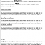 loan contract template 