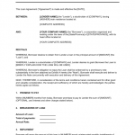 loan contract template 