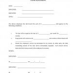 loan contract template 