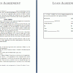 loan contract template 