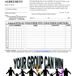lottery group agreement form 